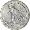 سکه کوارتر دلار 2016P - فورت مولتری - AU55 - آمریکا