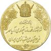مدال طلا انقلاب سفید 1346 - با جعبه فابریک - MS61 - محمد رضا شاه