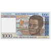 اسکناس 1000 فرانک بدون تاریخ (1996-2004) جمهوری سوم - تک - UNC65 - ماداگاسکار
