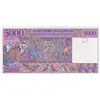 اسکناس 5000 فرانک بدون تاریخ (1995-1996) جمهوری سوم - Ravelomanana - تک - UNC65 - ماداگاسکار