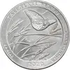 سکه کوارتر دلار 2020D مرغزار بلند - AU - آمریکا