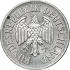سکه 1 مارک 1950J جمهوری فدرال - MS61 - آلمان