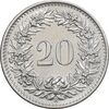 سکه 20 راپن 1965 دولت فدرال - AU58 - سوئیس سکه 20 راپن 1965 دولت فدرال - AU58 - سوئیس