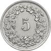 سکه 5 راپن 1954 دولت فدرال - AU55 - سوئیس سکه 5 راپن 1954 دولت فدرال - AU55 - سوئیس