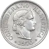 سکه 10 راپن 1970 دولت فدرال - MS62 - سوئیس