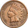 سکه 1 سنت 1907 سرخپوستی - EF45 - آمریکا