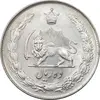 سکه 10 ریال 1343 - نازک - AU58 - محمد رضا شاه