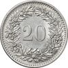 سکه 20 راپن 1970 دولت فدرال - MS62 - سوئیس