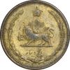 سکه 5 دینار 1318 برنز - VF30 - رضا شاه