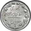 سکه 2 ریال 1360 - انعکاس روی سکه - MS61 - جمهوری اسلامی