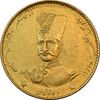 سکه طلا 2 تومان 1297 تصویری - AU58 - ناصرالدین شاه