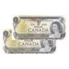 اسکناس 1 دلار 1973 الیزابت دوم - جفت - UNC62 - کانادا