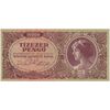 اسکناس 10000 پنگو 1945 دولت موقت - تک - UNC62 - مجارستان