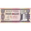 اسکناس 20 دلار بدون تاریخ (2018) جمهوری - Dr. Bobind Ganga & Winston Jordan - UNC64 - تک - گویان