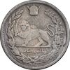 سکه 500 دینار 1308 تصویری - VF20 - رضا شاه