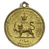 مدال آویزی تاجگذاری - سه رخ - EF - محمد رضا شاه