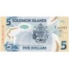 اسکناس 5 دلار بدون تاریخ (2022) الیزابت دوم - Dr. Luke Forau & Hon. Harry Degruit Kuma - تک - UNC64 - جزایر سلیمان