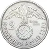 سکه 2 رایش مارک 1939G رایش سوم - EF45 - آلمان