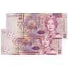 اسکناس 3 دلار 2019 الیزابت دوم - جفت - UNC62 - باهاما
