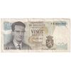 اسکناس 20 فرانک 1964 بودئون یکم - تک - VF - بلژیک