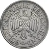 سکه 1 مارک 1955D جمهوری فدرال - EF45 - آلمان