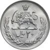 سکه 20 ریال 1357 - MS63 - محمد رضا شاه سکه 20 ریال 1357 - MS63 - محمد رضا شاه