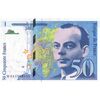 اسکناس 50 فرانک 1997 جمهوری پنجم - تک - UNC62 - فرانسه
