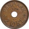 سکه 2 اوره 1939 کریستیان دهم - VF35 - دانمارک