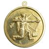 مدال برنز قهرمانی تیراندازی - طلایی - AU - محمد رضا شاه