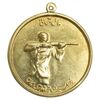 مدال برنز قهرمانی تیراندازی - طلایی - AU - محمد رضا شاه