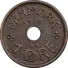 سکه 1 اوره 1934 کریستیان دهم - EF45 - دانمارک