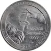 سکه کوارتر دلار 2015P ساراتوگا - AU - آمریکا