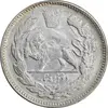 سکه 2000 دینار 1340 تصویری - سورشارژ تاریخ - AU50 - احمد شاه