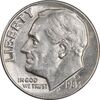 سکه 1 دایم 1983D روزولت - AU50 - آمریکا