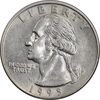 سکه کوارتر دلار 1995P واشنگتن - AU58 - آمریکا