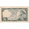 اسکناس 5 پزتا 1954 فرانسیسکو فرانکو - تک - AU - اسپانیا