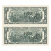 اسکناس 2 دلار 2003 جمهوری فدرال - L (کالیفرنیا) - جفت - UNC62 - آمریکا