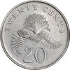 سکه 20 سنت 1996 جمهوری - روبان باز - EF45 - سنگاپور