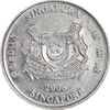 سکه 20 سنت 2006 جمهوری - روبان باز - AU55 - سنگاپور