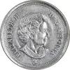 سکه 25 سنت 2013 الیزابت دوم - AU55 - با لوگوی RCM - کانادا