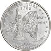 سکه کوارتر دلار 2001D ایالتی - نیویورک - AU50 - آمریکا