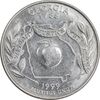 سکه کوارتر دلار 1999D ایالتی - جورجیا - MS61 - آمریکا