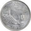 سکه کوارتر دلار 2003D ایالتی - مین - AU58 - آمریکا