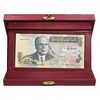 اسکناس 1/2 دینار 1973 جمهوری - با جعبه فابریک - تک - UNC - تونس