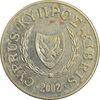 سکه 10 سنت 2002 جمهوری - تیپ دو - AU55 - قبرس