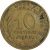 سکه 10 سانتیم 1963 جمهوری کنونی - ماریان - EF40 - فرانسه