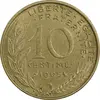 سکه 10 سانتیم 1965 جمهوری کنونی - ماریان - AU50 - فرانسه