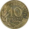 سکه 10 سانتیم 1998 جمهوری کنونی - ماریان - AU55 - فرانسه