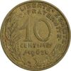 سکه 10 سانتیم 1963 جمهوری کنونی - ماریان - EF45 - فرانسه