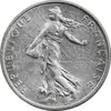 سکه 1/2 فرانک 1967 جمهوری کنونی - AU50 - فرانسه